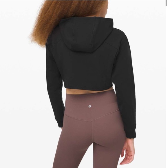 All Yours Cropped Hoodie SZ 12 - Picture 2 of 6